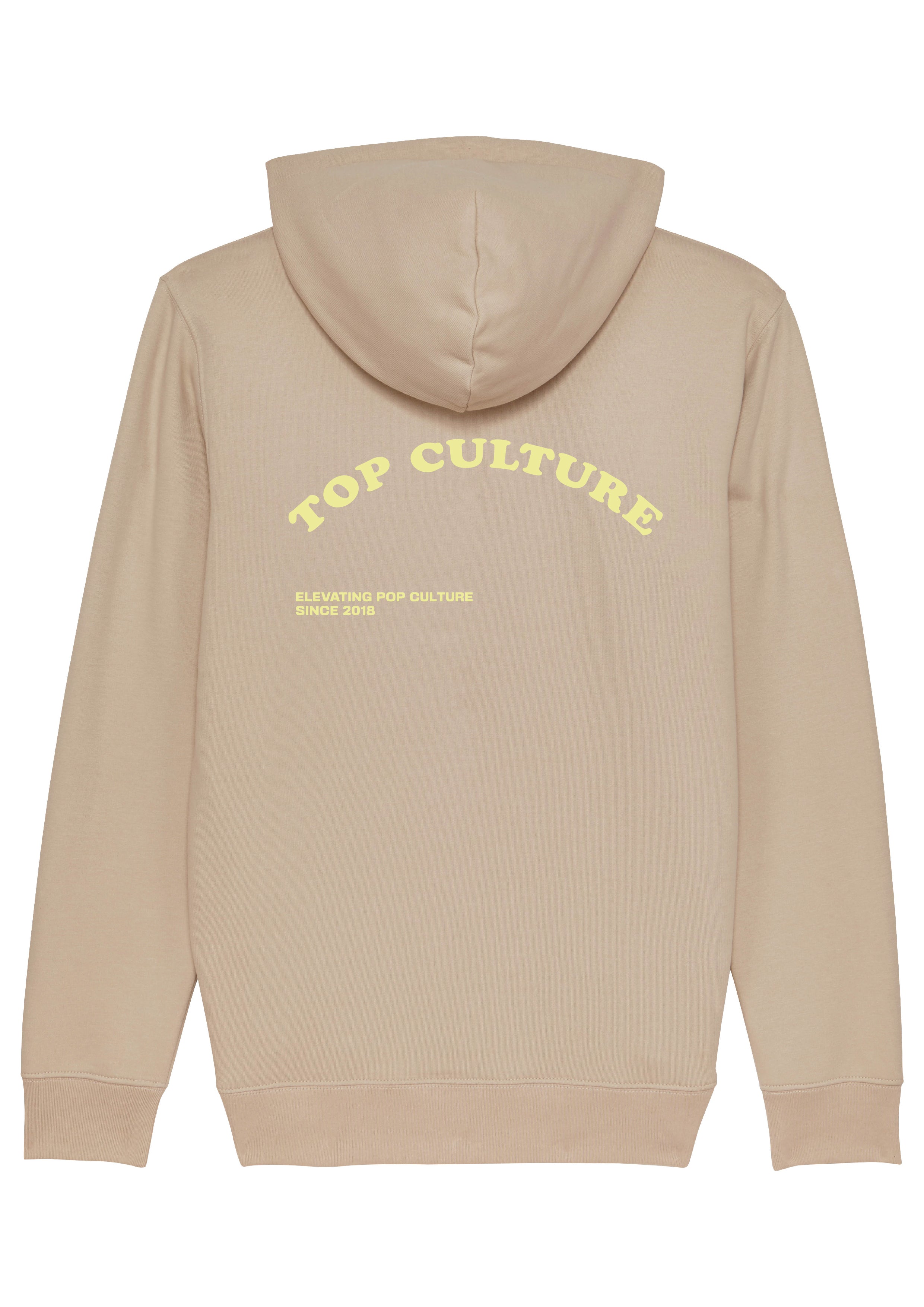 Sand coloured outlet hoodie